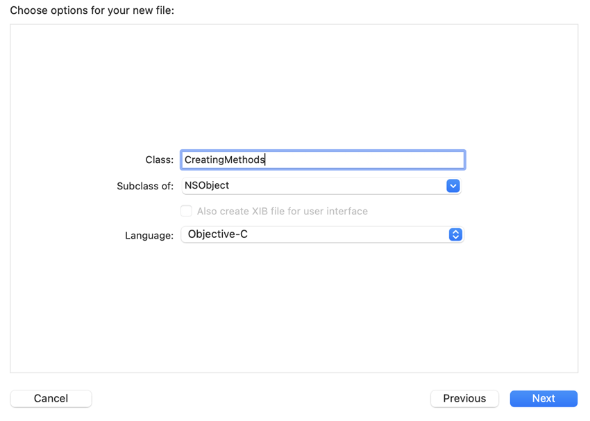 Getting Started With Objective C - Working With Methods